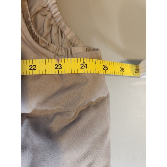 Wear Guard Rugged Vest Mens XL Beige Puffer Duck Down Waterfowl Snaps Outdoors - Picture 5 of 10